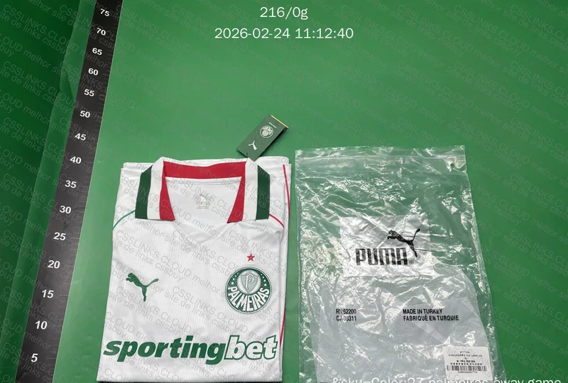 Camisa Palmeiras 2026 branca jogador