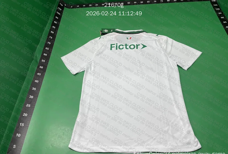Camisa Palmeiras 2026 branca jogador 5