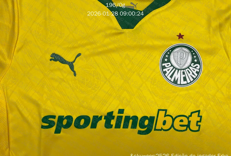 Camisa Palmeiras Puma III 25/26 Jogador 9