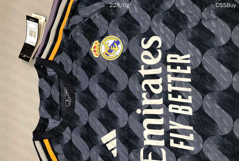 Real Madrid 23/24 Away Player Shirt 3