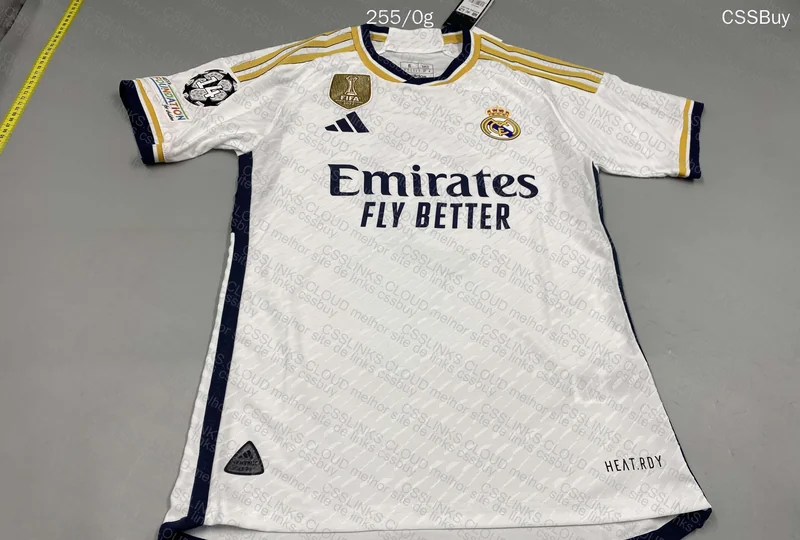 Real Madrid 23/24 Home Player Shirt 3