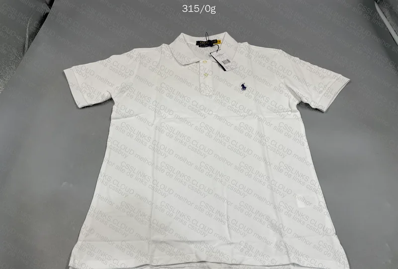 Ralph Lauren Polo Shirt (Black and White)