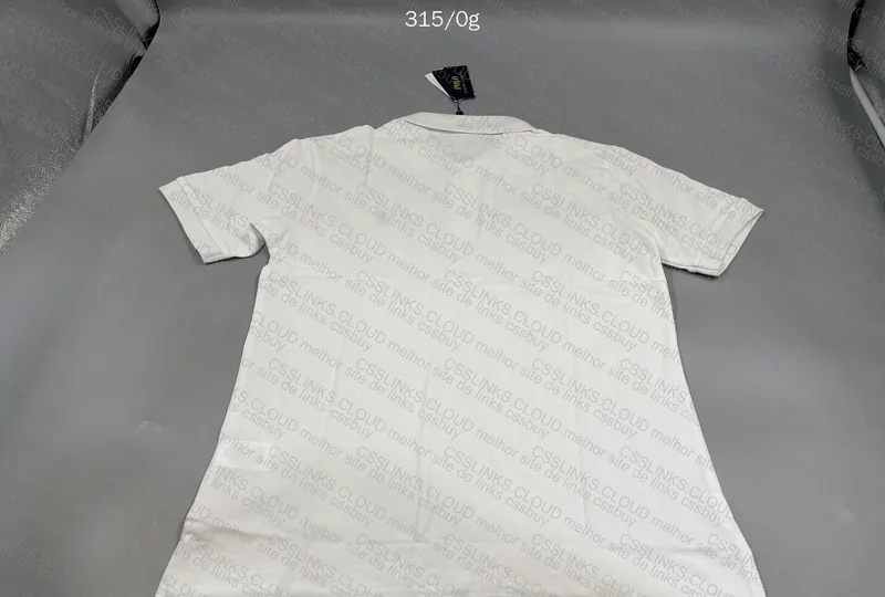 Ralph Lauren Polo Shirt (Black and White) 2