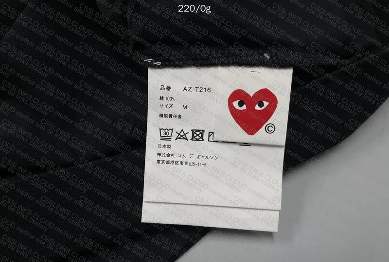 Black Shirt with Gold Cdg Repbrothers 3