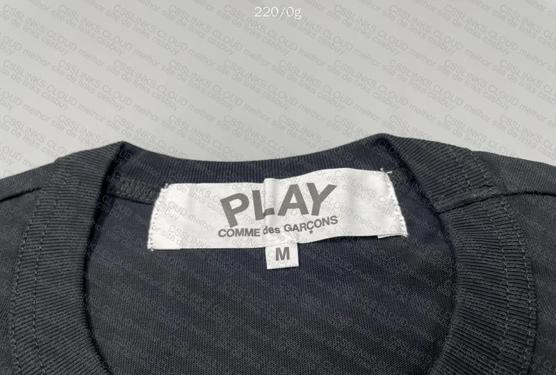 Black Shirt with Gold Cdg Repbrothers 4