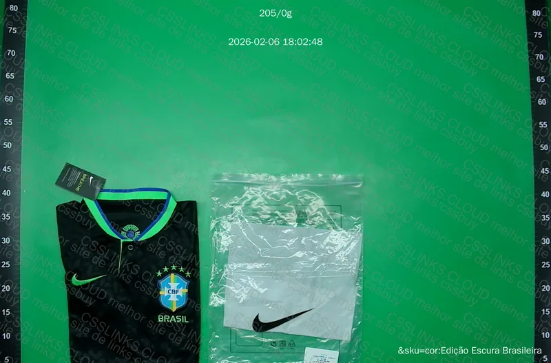 Camisa Preta do Brasil