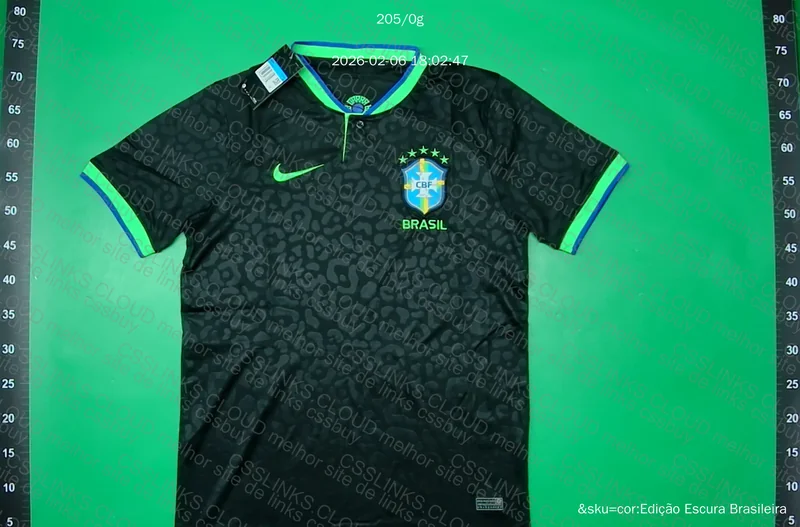 Camisa Preta do Brasil 2
