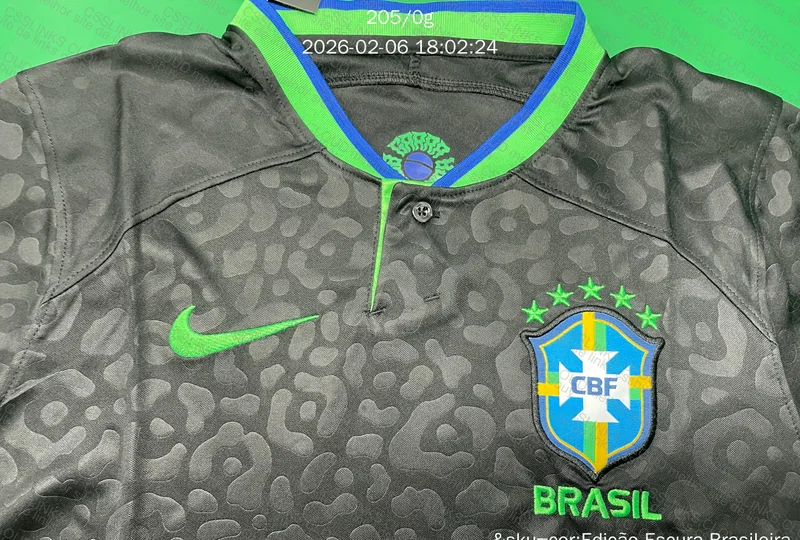 Camisa Preta do Brasil 4