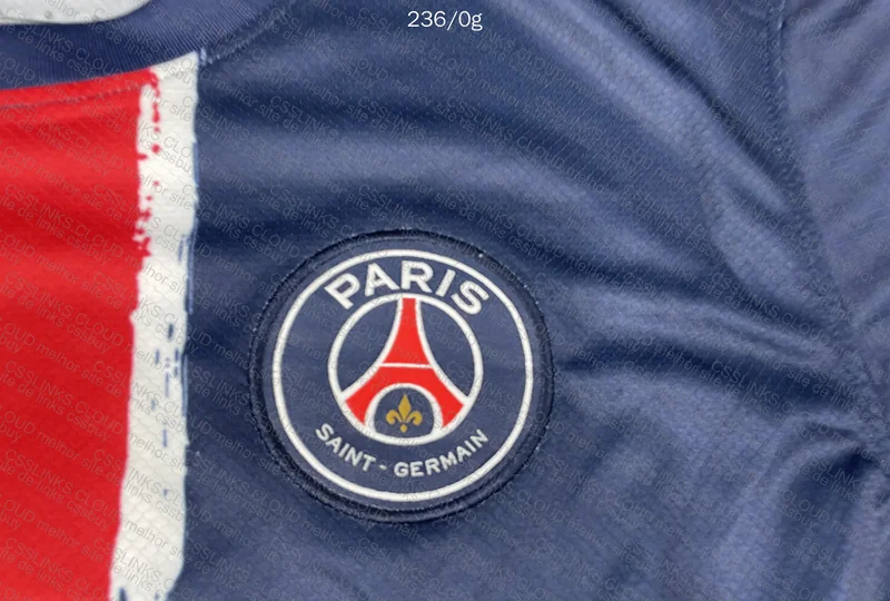 PSG 24/25 Shirt with Measurements 8