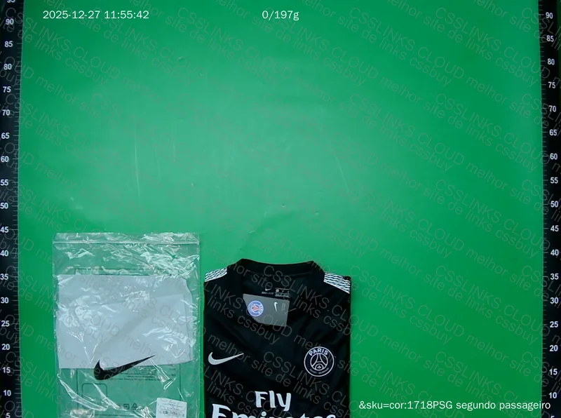 Black PSG 17/18 Shirt 3