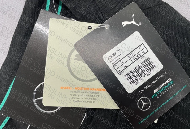 Camisa Puma Mercedes logo TAG 4