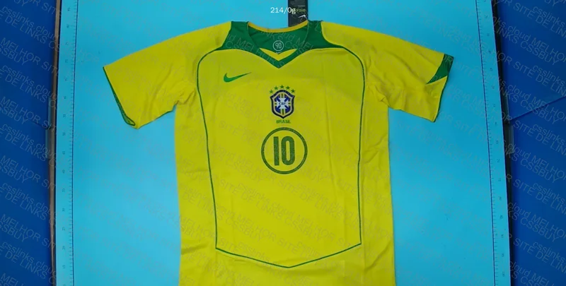 R10 Total 90 Brazil Shirt GL or RL? 5