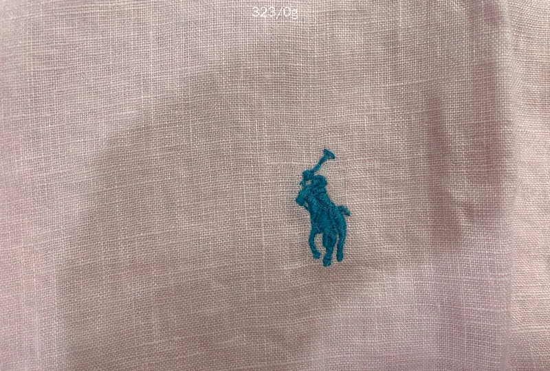 Ralph Lauren Linen Shirt with Measurements 3
