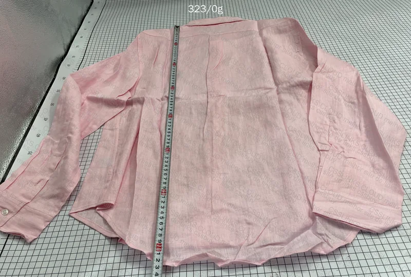 Ralph Lauren Linen Shirt with Measurements 6