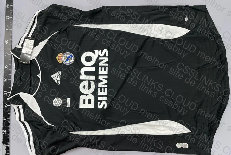 Camisa Real Madrid 06/07 Manga Longa 2