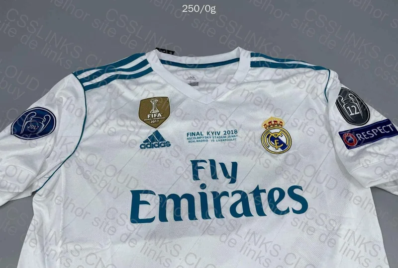 Real Madrid Jersey 17/18 3