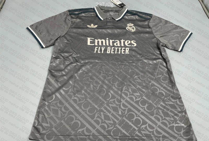 Real Madrid 24/25 Third Kit - Gray Jersey