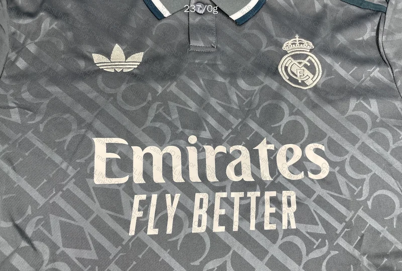 Real Madrid 24/25 Third Kit - Gray Jersey 6