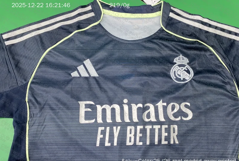 Real Madrid Away Jersey 25/26
