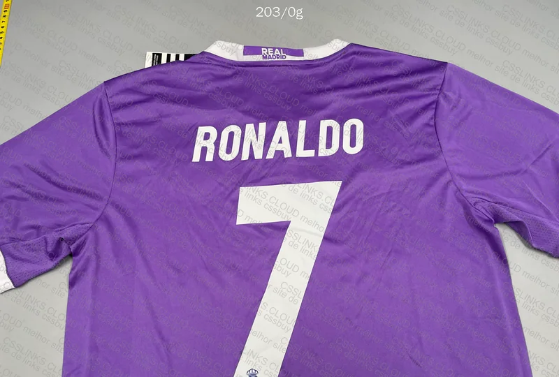 Real Madrid Cardiff 2016/17 Adidas Retro Men's Jersey 3