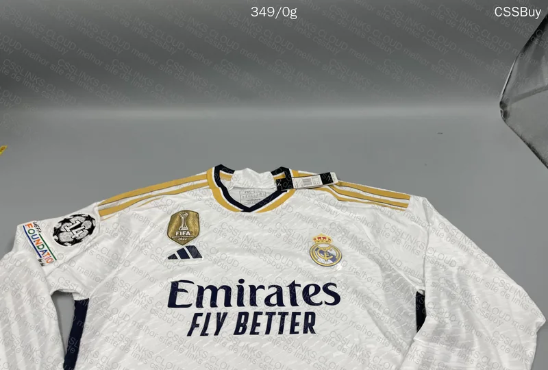 Real Madrid Long Sleeve Jersey