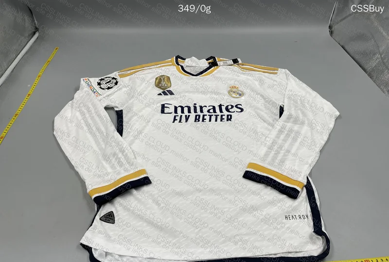 Real Madrid Long Sleeve Jersey 6