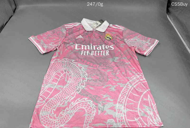 Real Madrid Pink Jersey