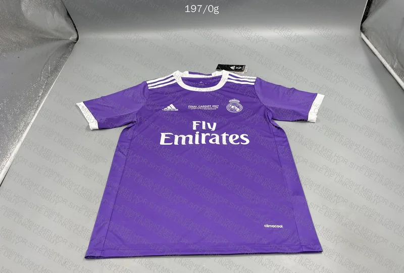 Real Madrid Purple Jersey 2016/2017