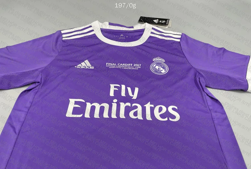 Real Madrid Purple Jersey 2016/2017 3
