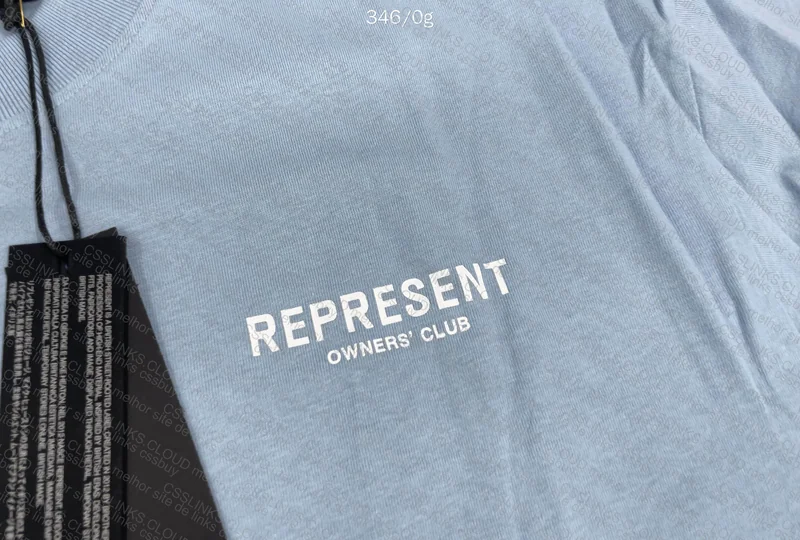 Represent Baby Blue Shirt 3