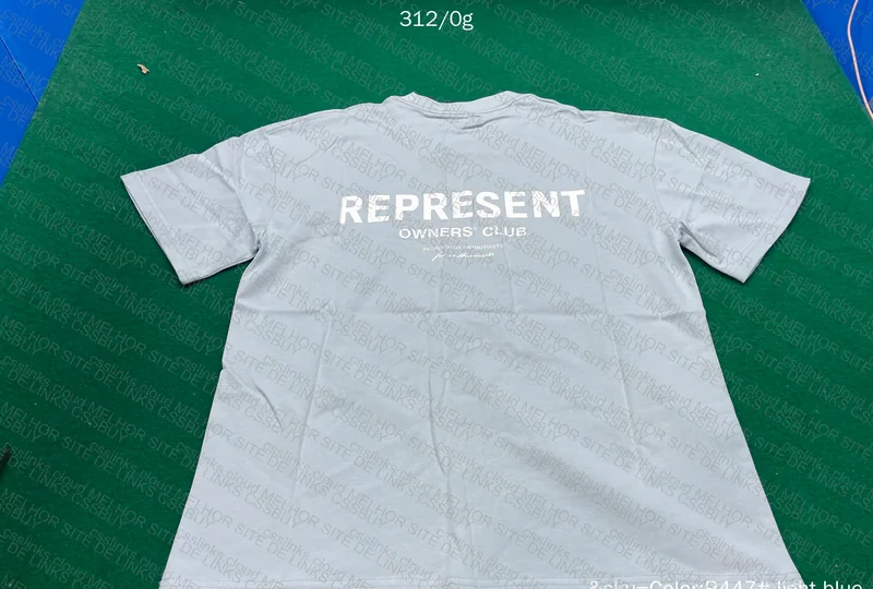 Represent Light Blue Shirt 4