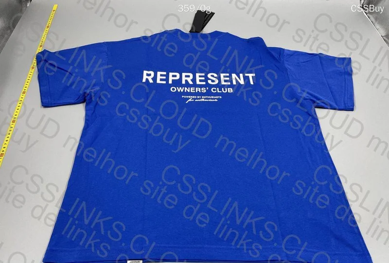 Represent Basic T Blue 7