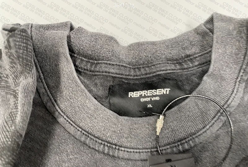 Represent Gray Shirt with Angels (GL?) 8