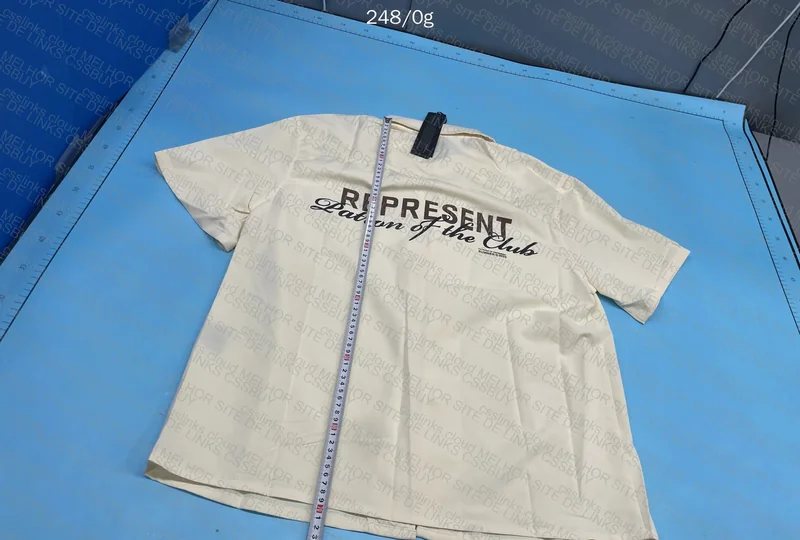 Represent Shirt with Measurements 2