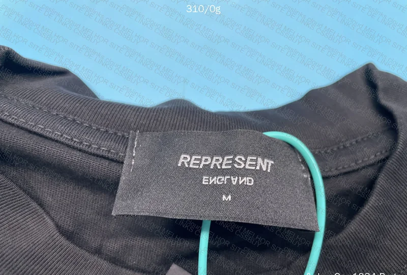 Represent Shirt with Measurements
