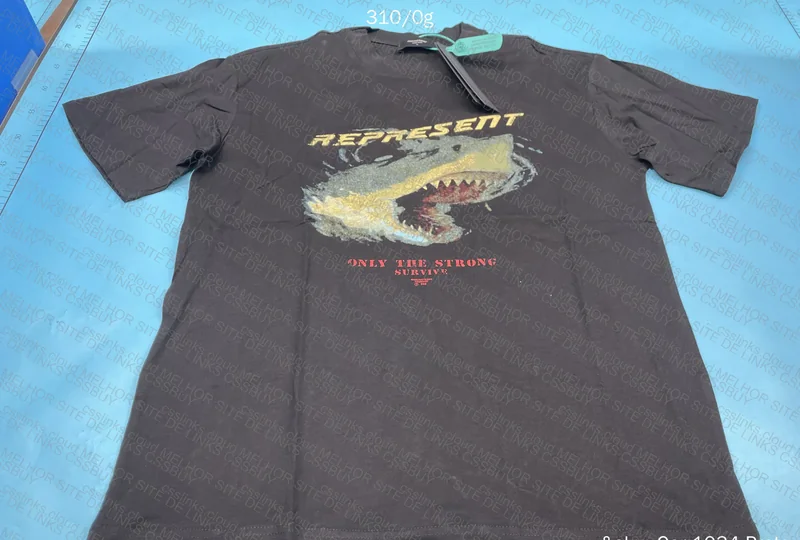 Represent Shirt with Measurements 2
