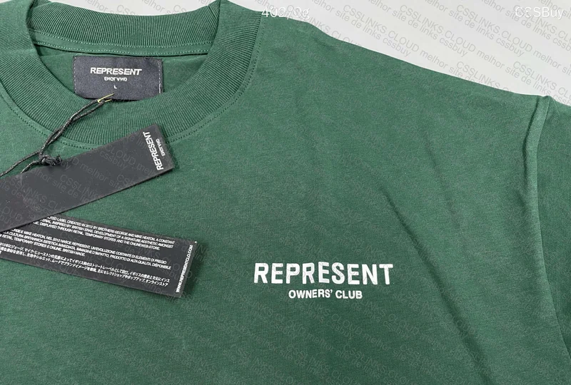Represent Green Shirt - Clean 3