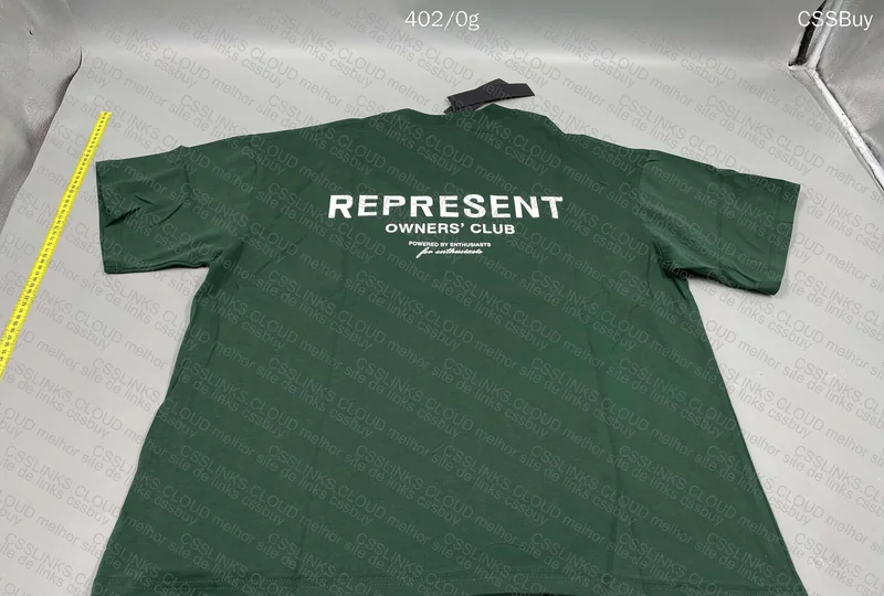 Represent Green Shirt - Clean 5