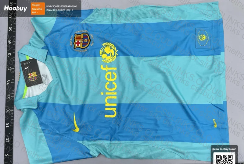 Camisa Retrô Aleatória - Barcelona 07/08 2
