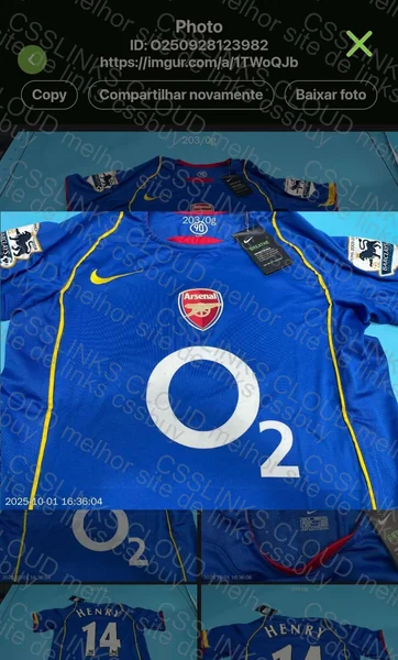 Arsenal 2004/05 KING Retro Shirt 2