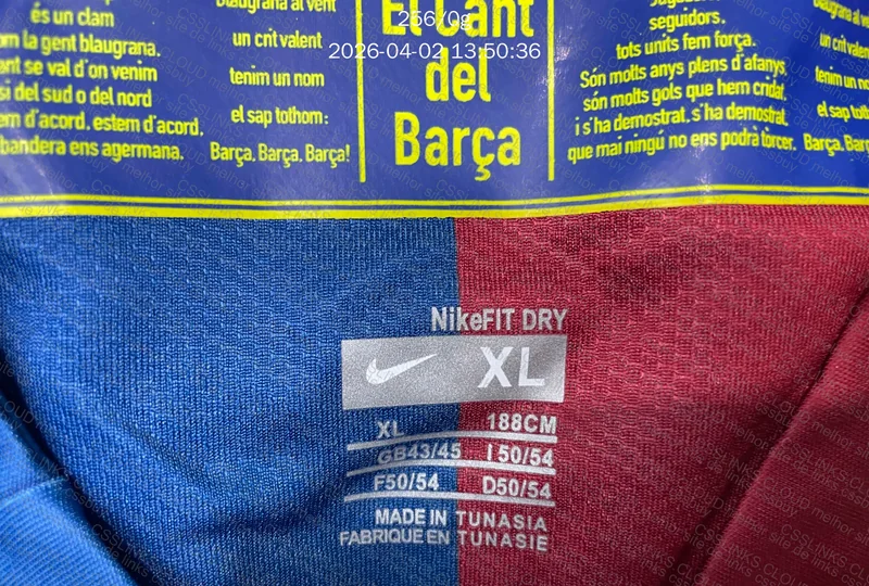Camisa "Retro" Barça 4