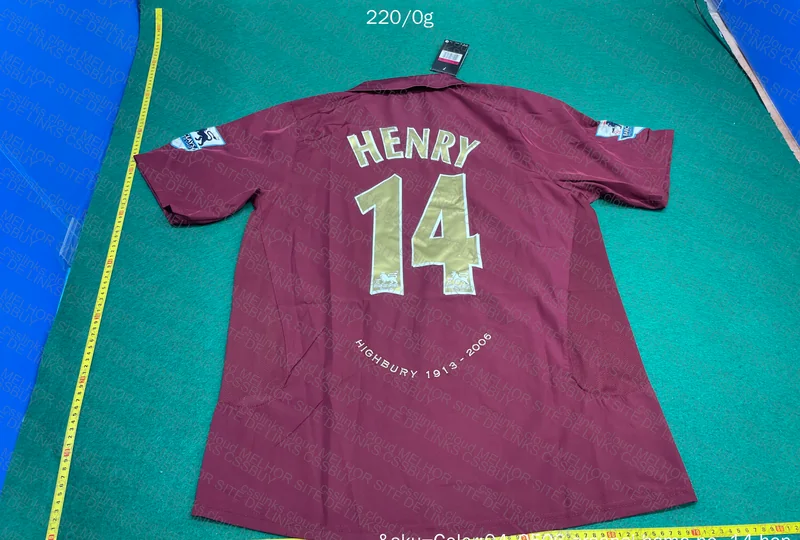 Arsenal (Henry) Retro Shirt 2