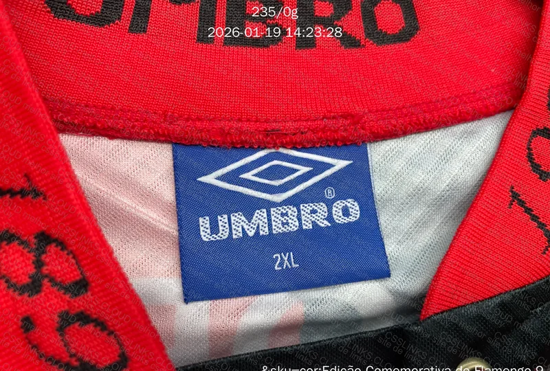 Camisa Retrô Flamengo lubrax 1995 5