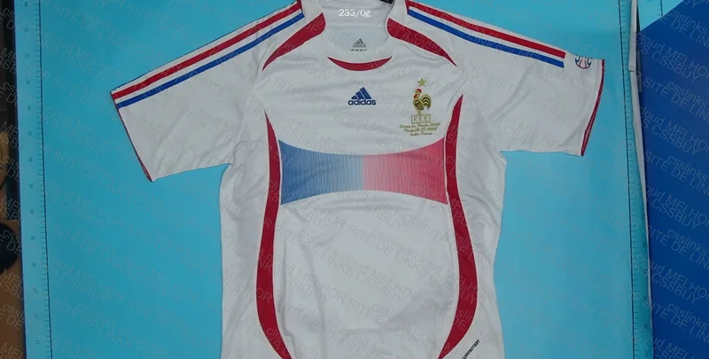France 2006 Retro Shirt 2