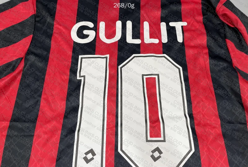 Gullit Milan 95-96 Retro Shirt 6