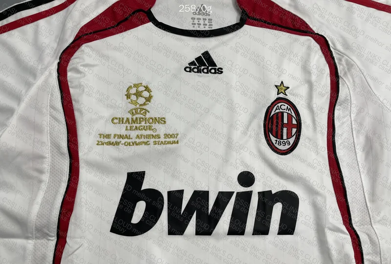 Milan Retro Shirt 2006/2007 White 2