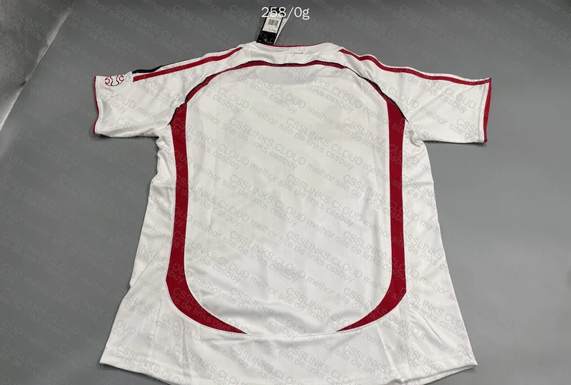 Milan Retro Shirt 2006/2007 White 3