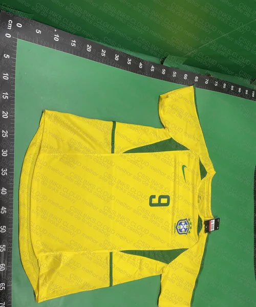 Camisa Retro Seleção Brasileira Ronaldo 9 3