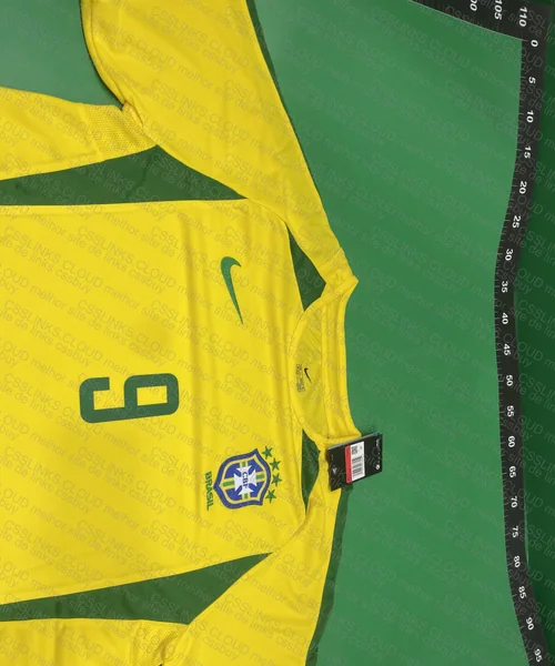 Camisa Retro Seleção Brasileira Ronaldo 9 4