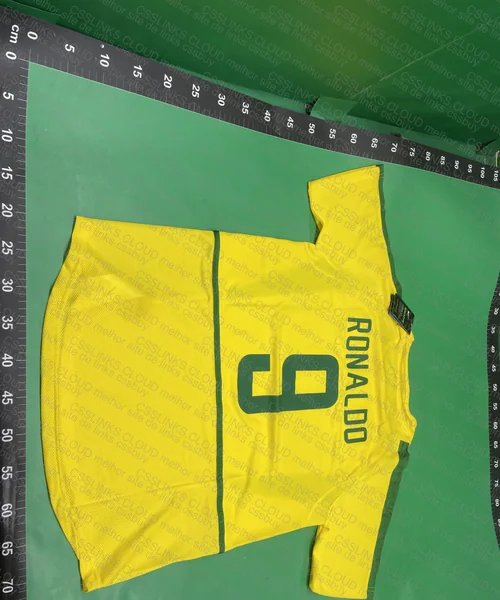 Camisa Retro Seleção Brasileira Ronaldo 9 6
